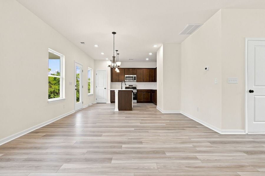 Spacious, unfurnished interior of a new home in Hampshire Hills, Columbia (Image 35). Spacious, unfurnished interior of a new home in Hampshire Hills, Columbia (Image 35).