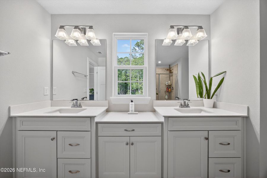 Furnished interior view inside a new home in Terra Pines, St. Augustine (Image 30).
