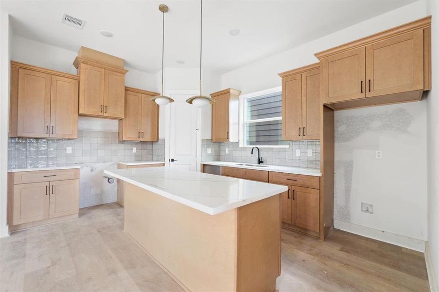 Beautiful kitchen area on the second floor