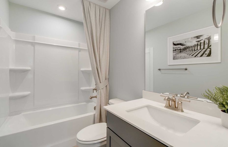 Furnished interior view inside a new home in Grand Arbor, Blythewood (Image 7).