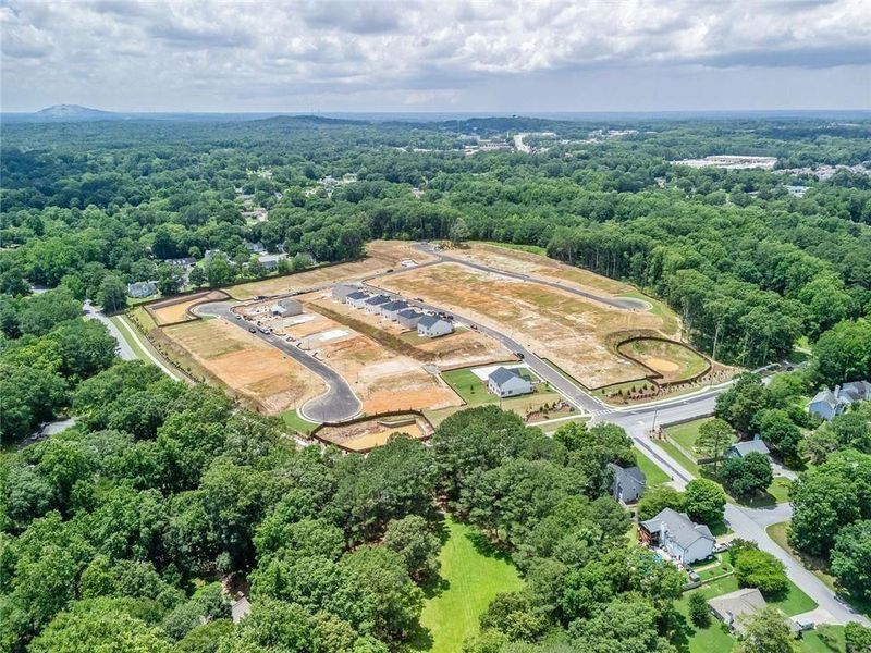 Site preparation for new homesites in Oak Grove Glen, Snellville (Image 30).