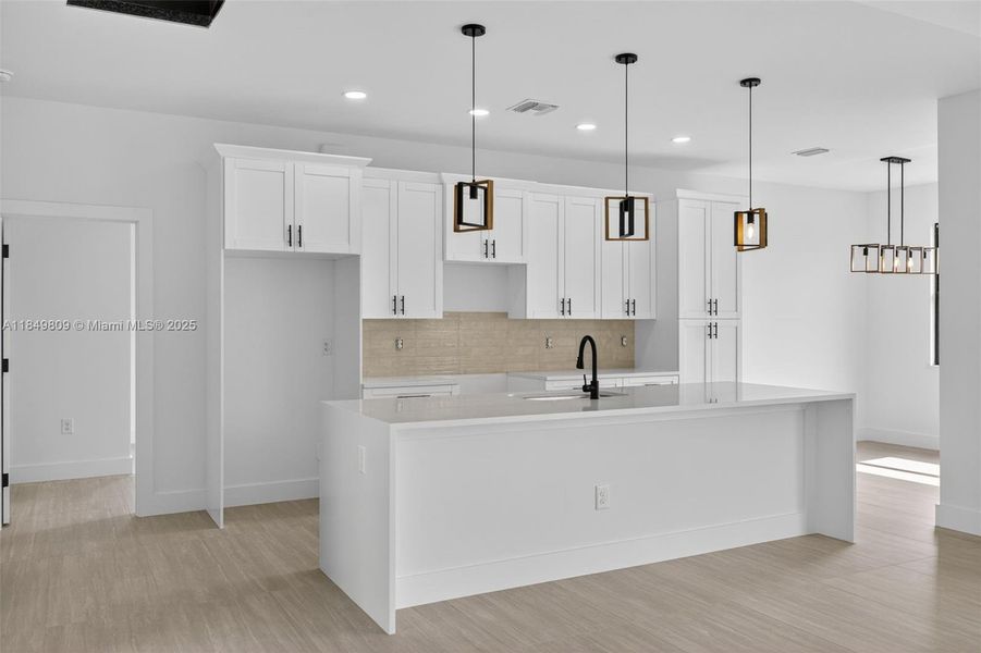 Furnished interior view inside a new home in , Lehigh Acres (Image 6).