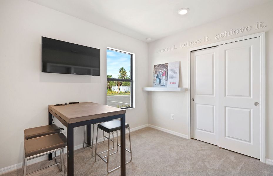 Furnished interior view inside a new home in Whispering Lakes, Lehigh Acres (Image 15).