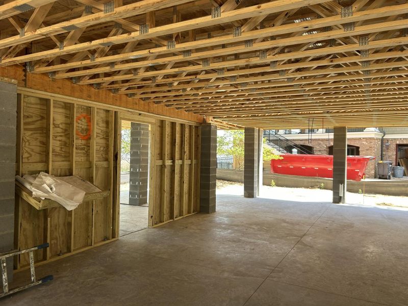 In-progress construction of a new home in , Mount Pleasant, SC (Image 7).