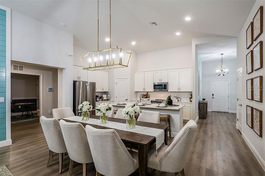Furnished interior view inside a new home in Pasadena Landing, Wesley Chapel (Image 14).