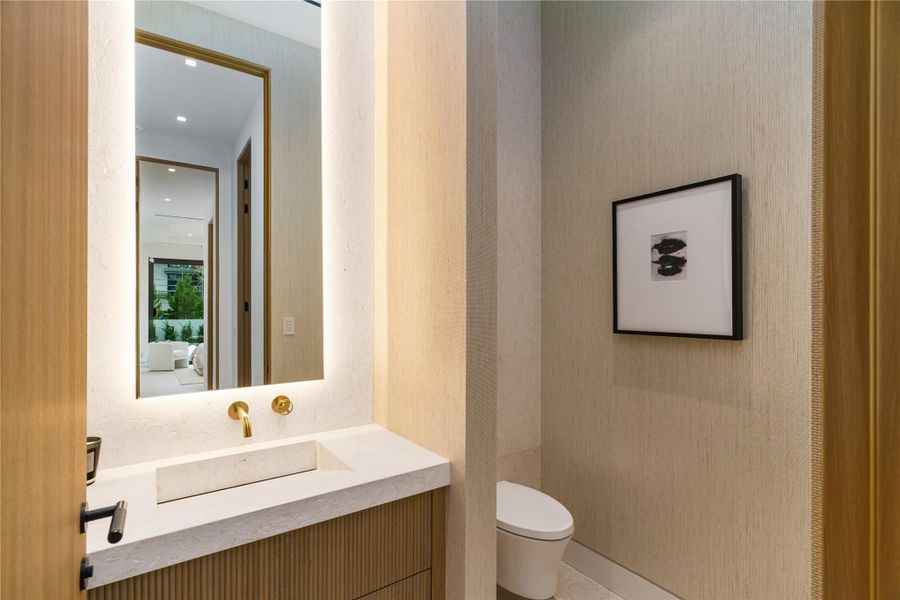 Furnished interior view inside a new home in , Ocean Ridge (Image 6).