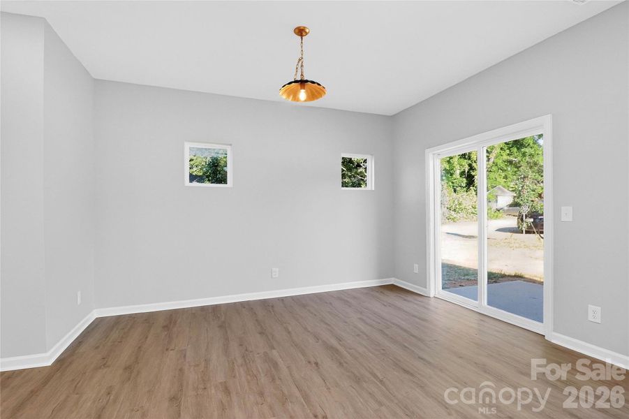 Spacious, unfurnished interior of a new home in , Charlotte (Image 16). Spacious, unfurnished interior of a new home in , Charlotte (Image 16).