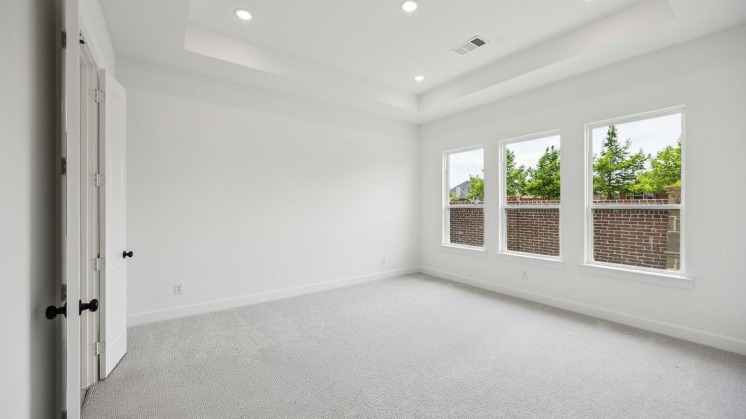 Representative unfurnished interior of a home built from the Royale II by Normandy Homes in Village on Main Street, Frisco (Image 22).
