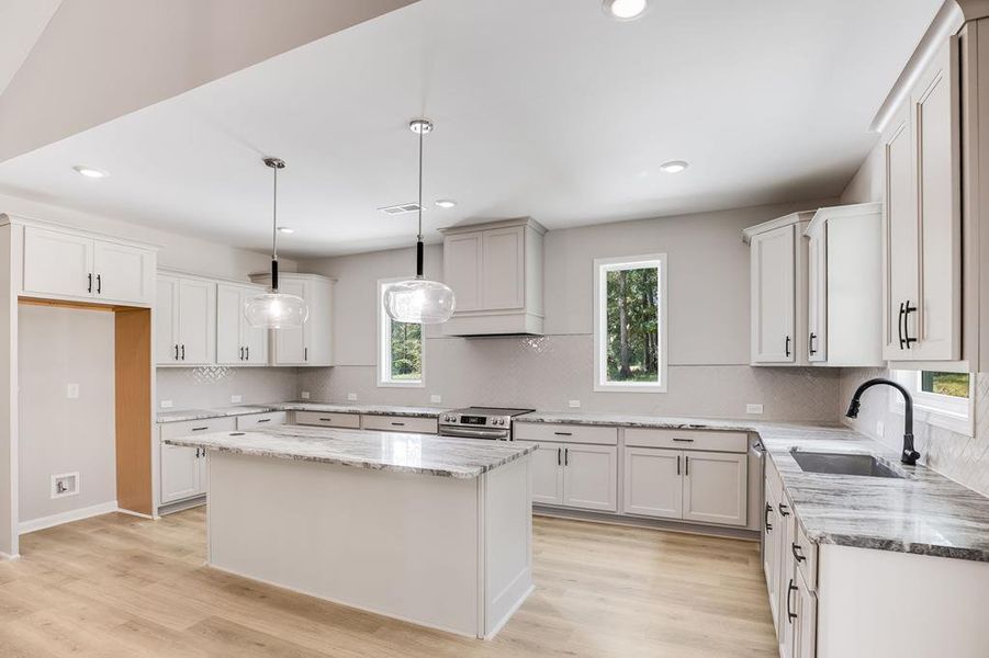 Furnished interior view inside a new home in LOVVORN ESTATES, Carrollton (Image 10).