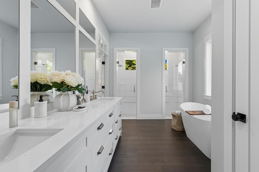 Furnished interior view inside a new home in , Palm Beach Gardens (Image 12).