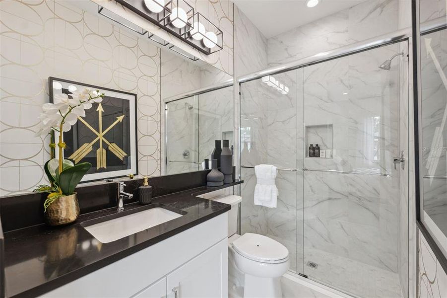 Furnished interior view inside a new home in Valencia Ridge, Wesley Chapel (Image 33).