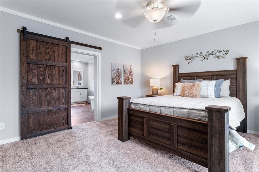 Furnished interior view inside a new home in , Kemp (Image 6).