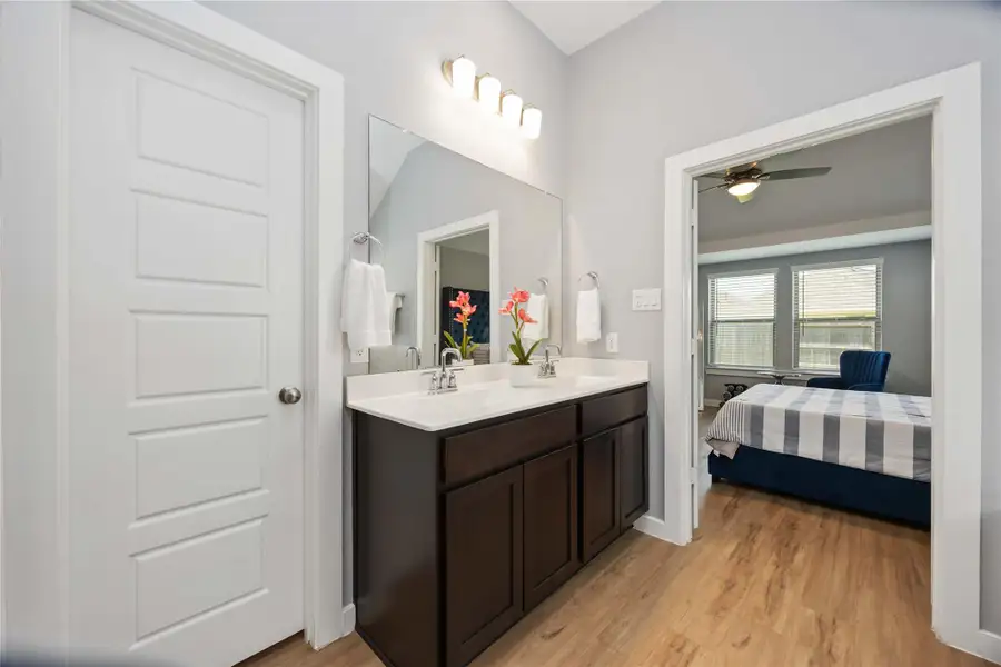 Furnished interior view inside a new home in Marvida, Cypress (Image 9). Furnished interior view inside a new home in Marvida, Cypress (Image 9).