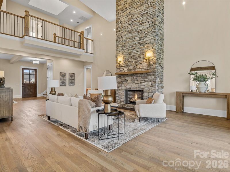 Furnished interior view inside a new home in , Tryon (Image 7).