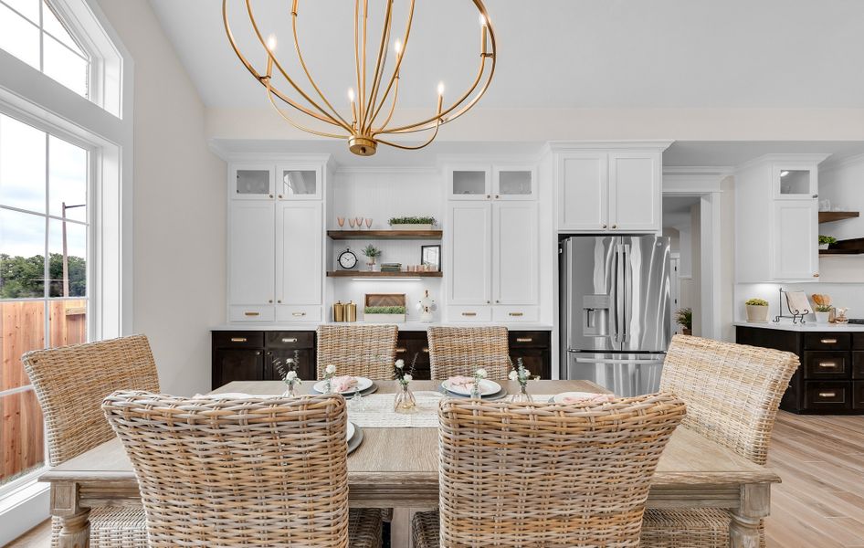 Representative furnished interior of a home built from the The Courtney by Reece Homes in Oakmont, Bryan (Image 33).