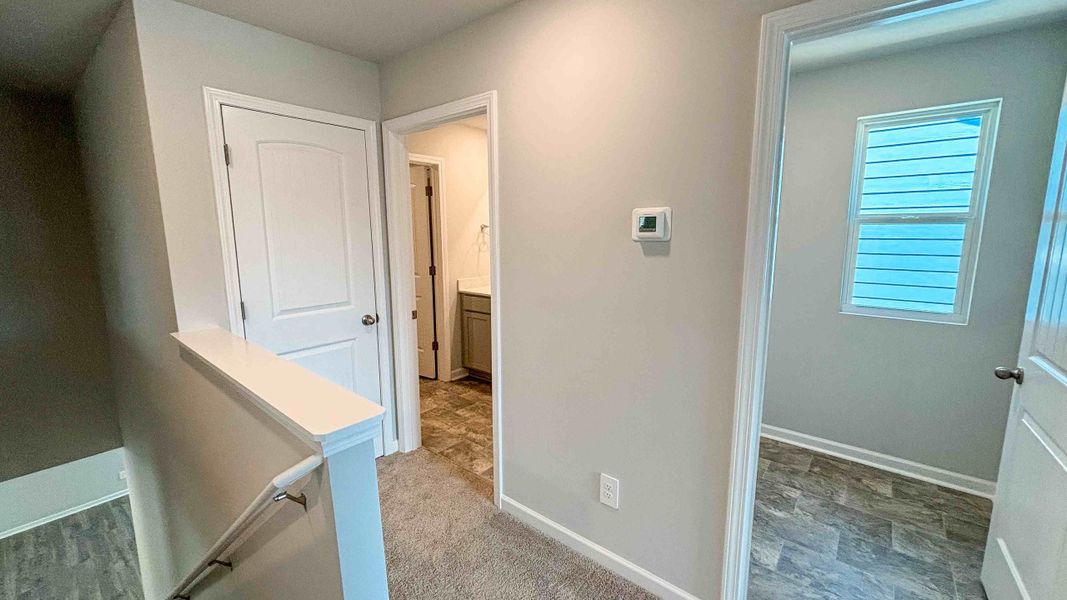 Spacious, unfurnished interior of a new home in Reserve at Hickory Ridge, Columbia (Image 26).