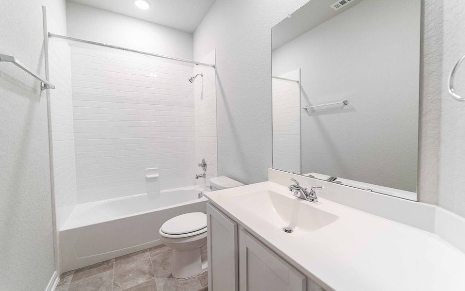 Furnished interior view inside a new home in Cloud Country, New Braunfels (Image 9).