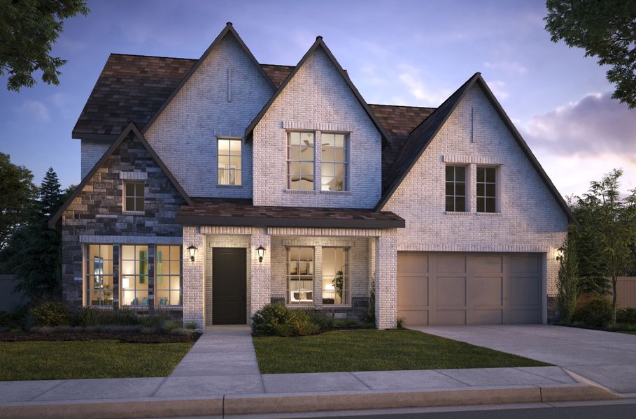 Representative exterior photo of a completed home built from the Stella by Southgate Homes in Eliana, McKinney, TX (Image 24).