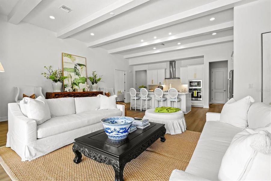 Furnished interior view inside a new home in Crosswind Ranch, Parrish (Image 56).