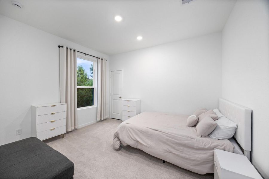 Furnished interior view inside a new home in , Cypress (Image 43).