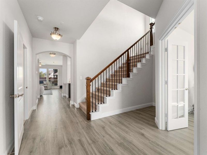 Spacious, unfurnished interior of a new home in Emerald Vista, Wylie (Image 20). Spacious, unfurnished interior of a new home in Emerald Vista, Wylie (Image 20).