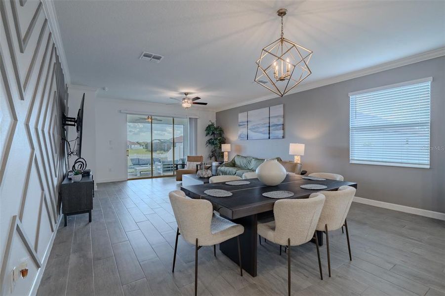 Furnished interior view inside a new home in , Wimauma (Image 10).