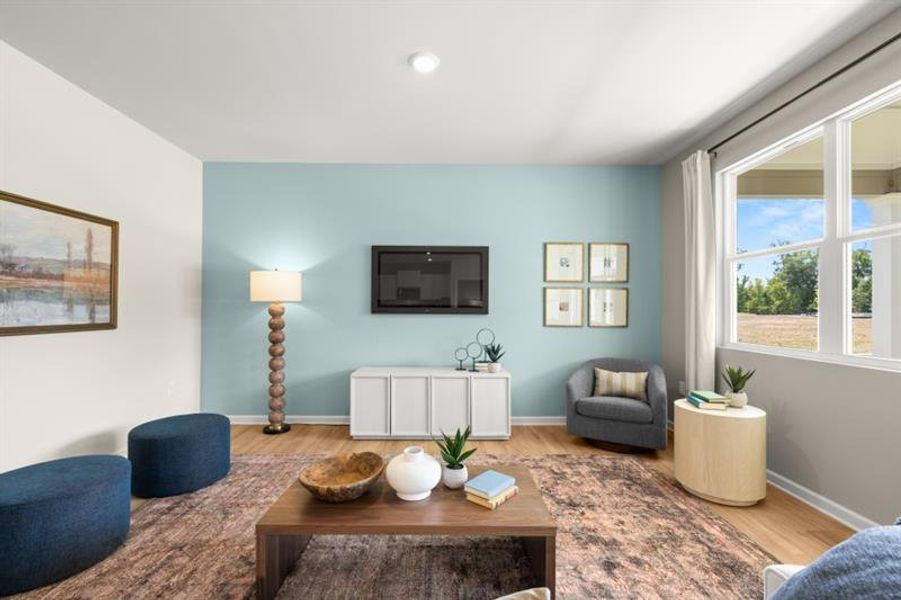 Furnished interior view inside a new home in Northberry, Rome (Image 31). Furnished interior view inside a new home in Northberry, Rome (Image 31).