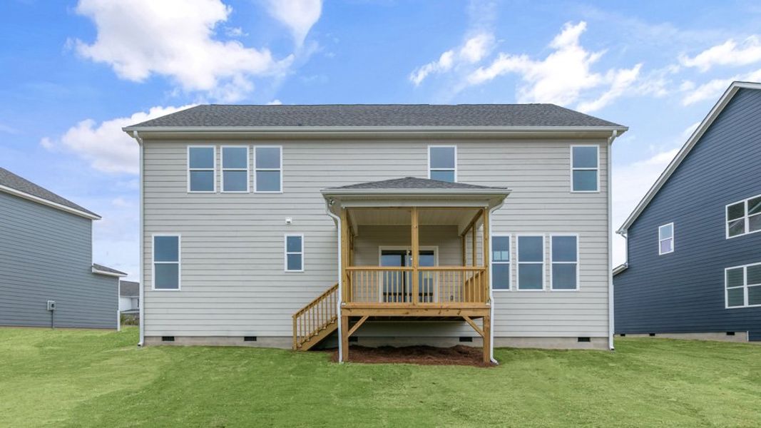 Representative exterior details of a home built from the Norman by D.R. Horton in Kalas Falls, Wake Forest (Image 23). Representative exterior details of a home built from the Norman by D.R. Horton in Kalas Falls, Wake Forest (Image 23).