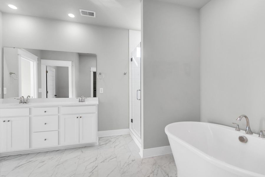 Furnished interior view inside a new home in Carnes Crossroads: Coastal Collection, Summerville (Image 10).