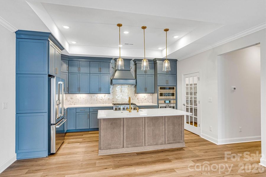 Furnished interior view inside a new home in The Courtyards at Lake Davidson, Mooresville (Image 10).