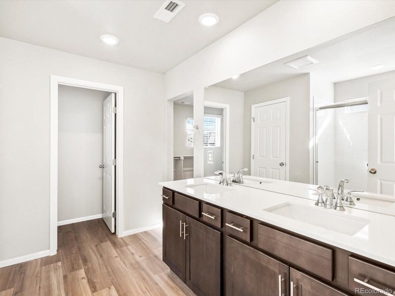 Furnished interior view inside a new home in Revere at Johnstown, Johnstown (Image 6).