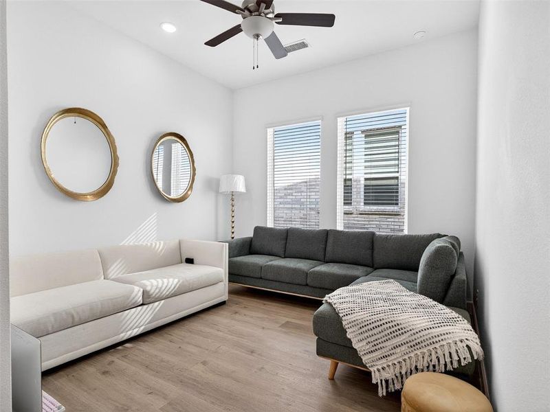 Furnished interior view inside a new home in , McKinney (Image 20).