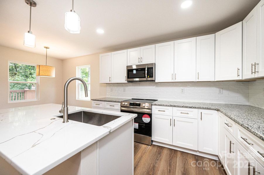 Furnished interior view inside a new home in , Hickory (Image 7).