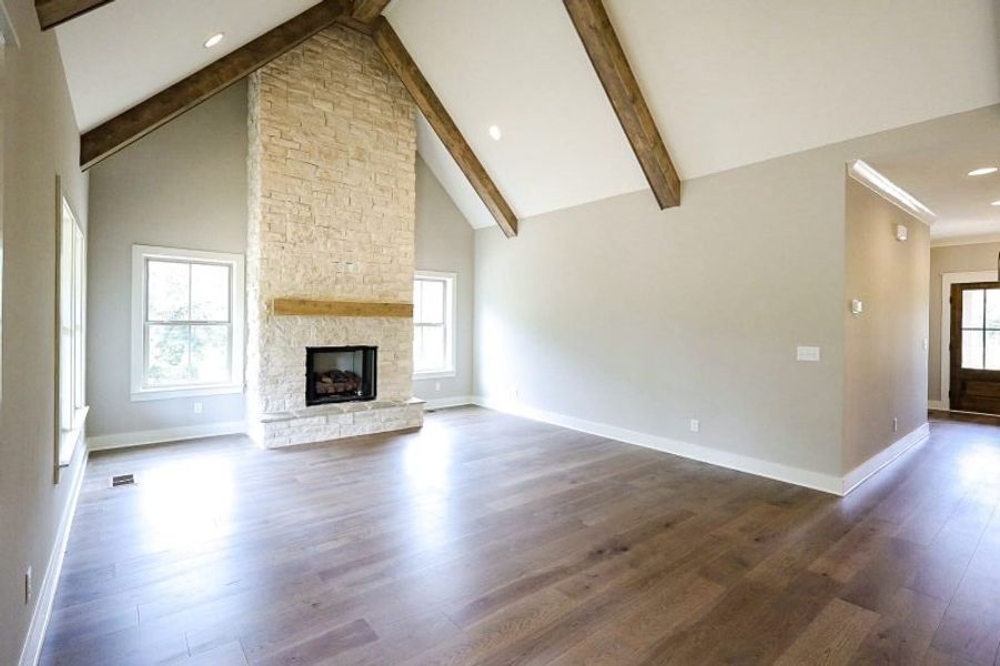 Spacious, unfurnished interior of a new home in Baker Road, Birchwood (Image 57).