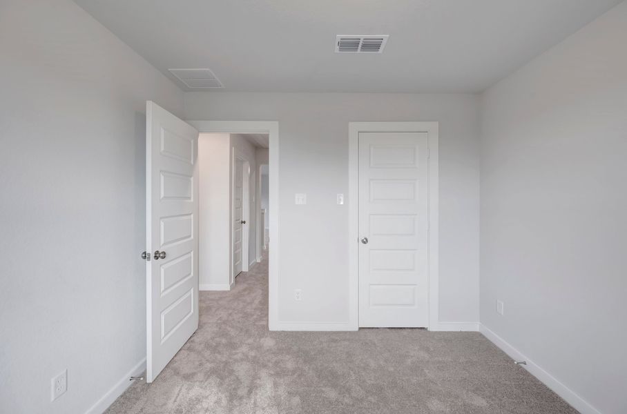 Spacious, unfurnished interior of a new home in Mason Woods, Cypress (Image 37). Spacious, unfurnished interior of a new home in Mason Woods, Cypress (Image 37).