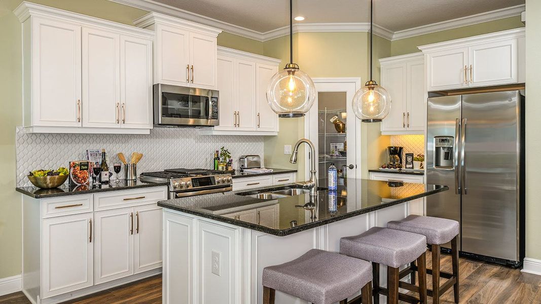 Furnished interior view inside a new home in Canoe Creek, Parrish (Image 6).