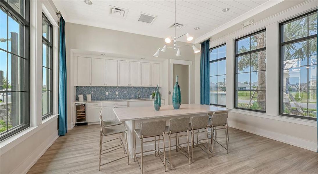 Furnished interior view inside a new home in , Bradenton (Image 30).