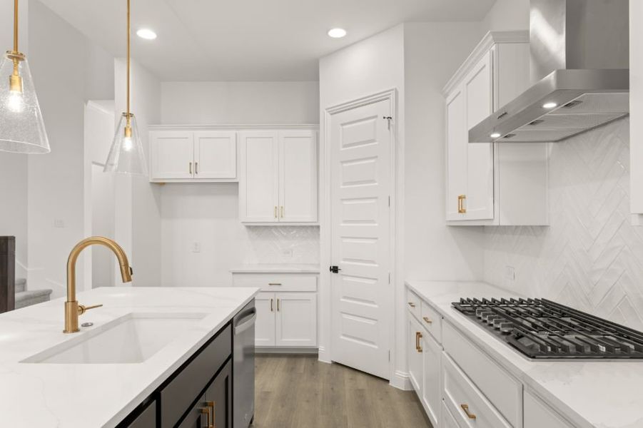 Representative furnished interior of a home built from the The Whitney by UnionMain Homes in Cambridge Crossing, Celina (Image 10).