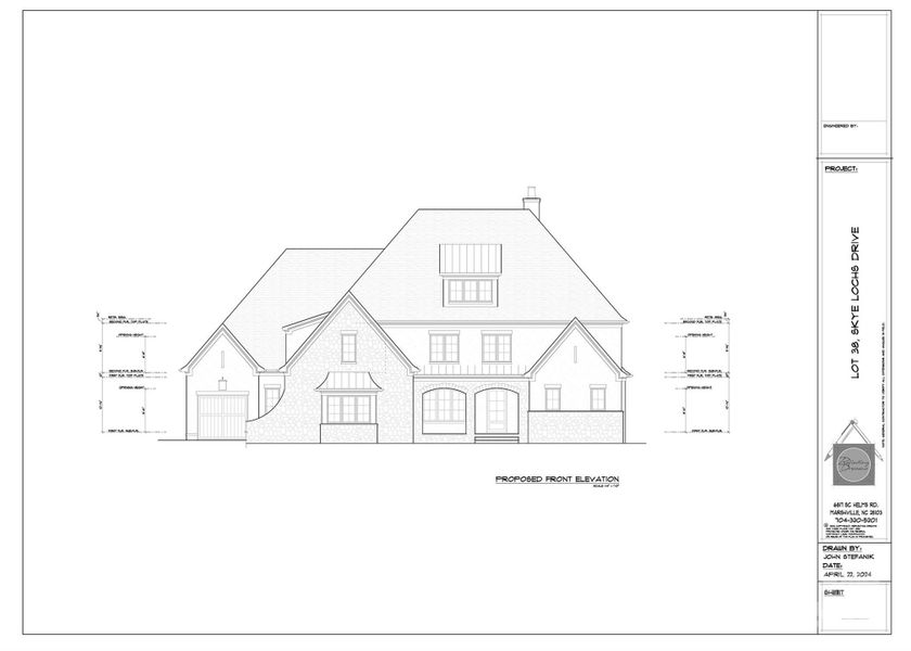 Proposed Front Elevation