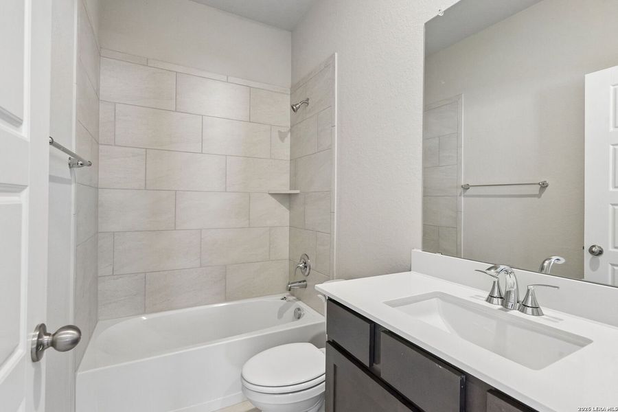 Furnished interior view inside a new home in Royal Crest, San Antonio (Image 16).