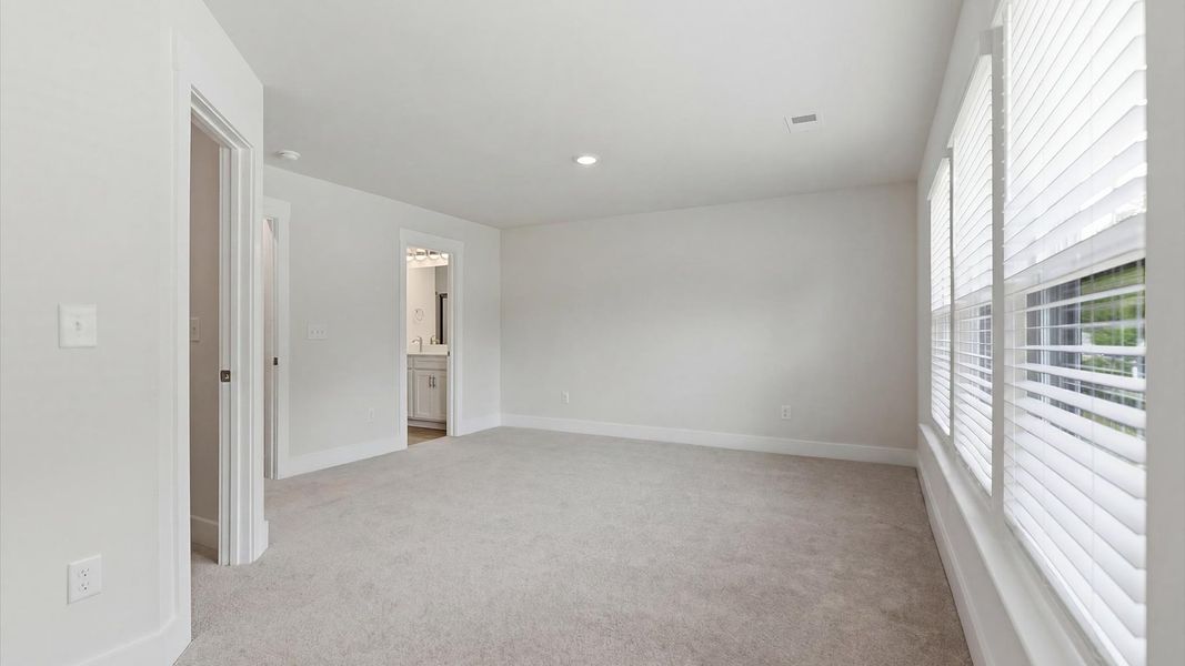 Furnished interior view inside a new home in Gresham Station, Simpsonville (Image 28).