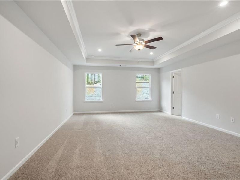 Spacious, unfurnished interior of a new home in The Village at Shallowford, Kennesaw (Image 32). Spacious, unfurnished interior of a new home in The Village at Shallowford, Kennesaw (Image 32).