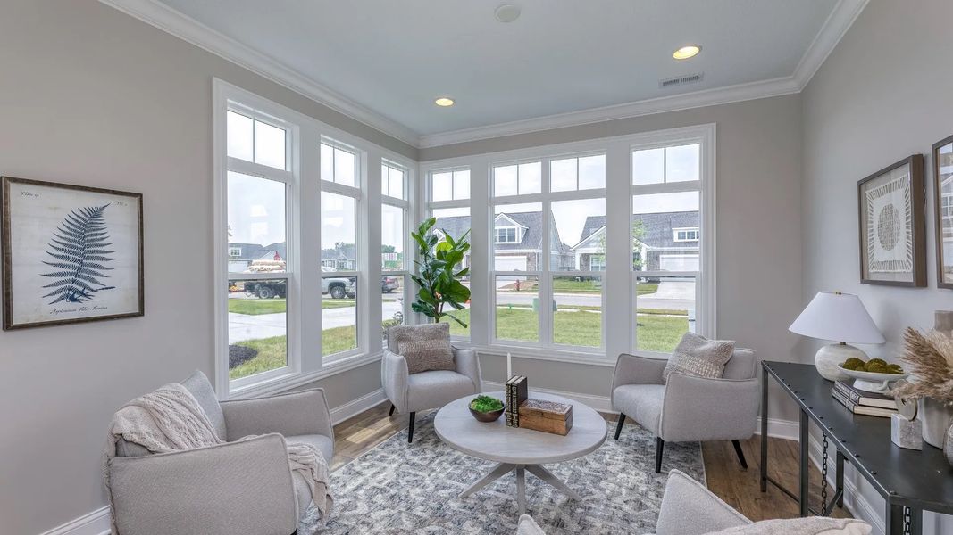 Representative furnished interior of a home built from the Palazzo by Epcon Communities in The Courtyards at Holly Springs, Canton (Image 83). Representative furnished interior of a home built from the Palazzo by Epcon Communities in The Courtyards at Holly Springs, Canton (Image 83).