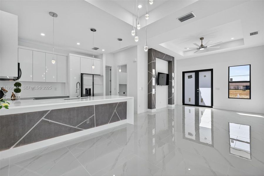 Furnished interior view inside a new home in , Cape Coral (Image 5).