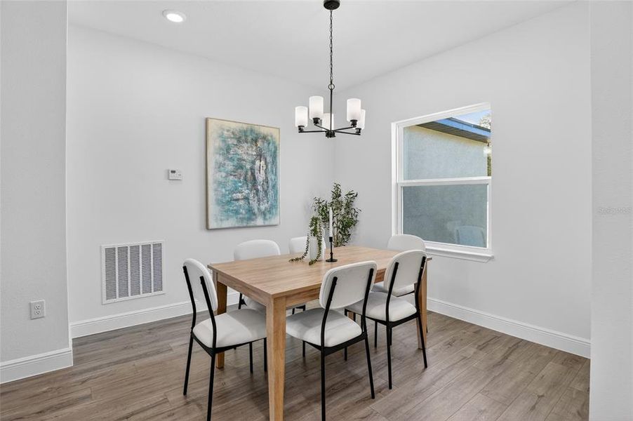 Furnished interior view inside a new home in , Ocala (Image 4).