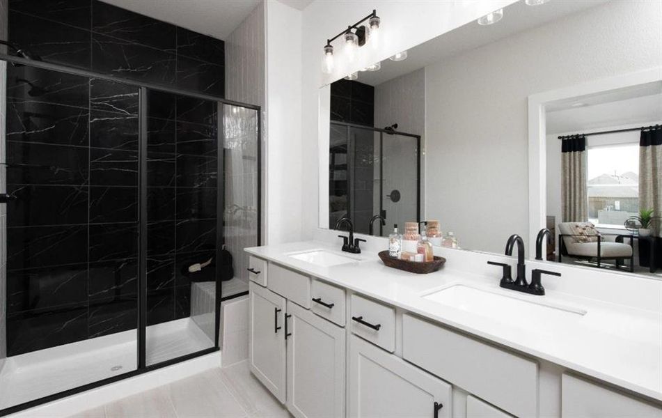 Furnished interior view inside a new home in Terrace Collection at Harvest, Argyle (Image 11). Furnished interior view inside a new home in Terrace Collection at Harvest, Argyle (Image 11).