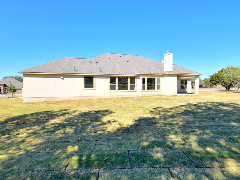 Representative exterior details of a home built from the Catalina by Giddens Homes in Clearwater Ranch, Liberty Hill (Image 42).