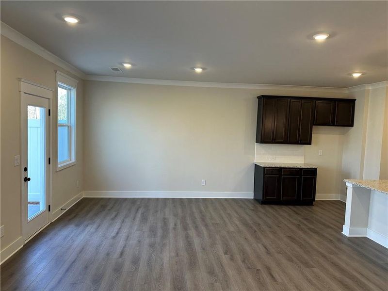 Spacious, unfurnished interior of a new home in Millstone at Mundy Mill, Gainesville (Image 16). Spacious, unfurnished interior of a new home in Millstone at Mundy Mill, Gainesville (Image 16).