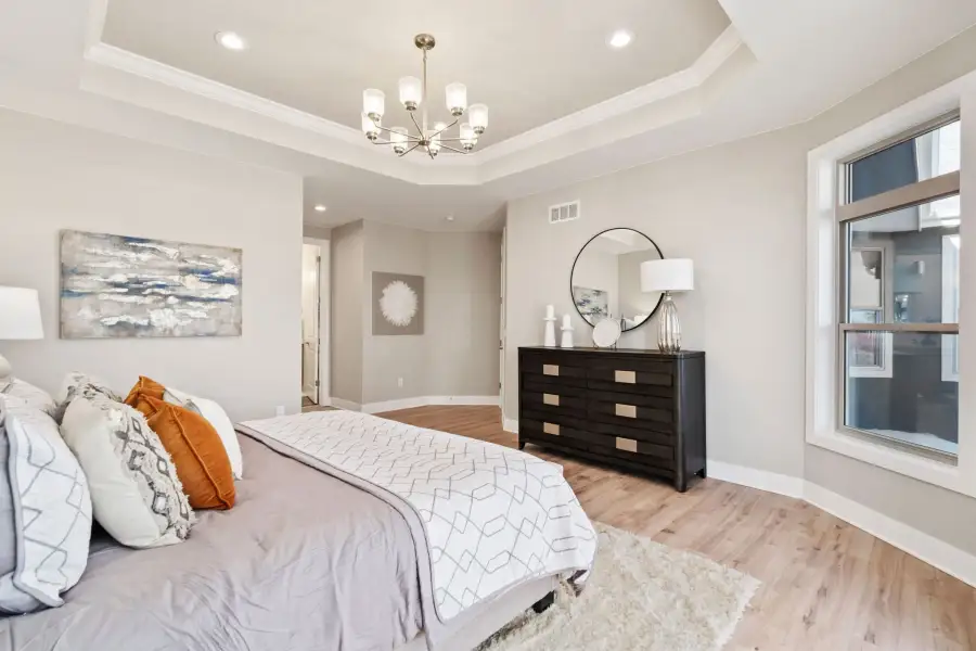 Furnished interior view inside a new home in The Courtyards at Lupton Village, Fort Lupton (Image 25).