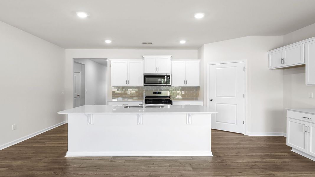 Furnished interior view inside a new home in Woodglen, Piedmont (Image 8).